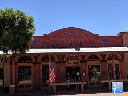 Big Nose Kate’s Saloon – Tombstone - Top Ten Travel List