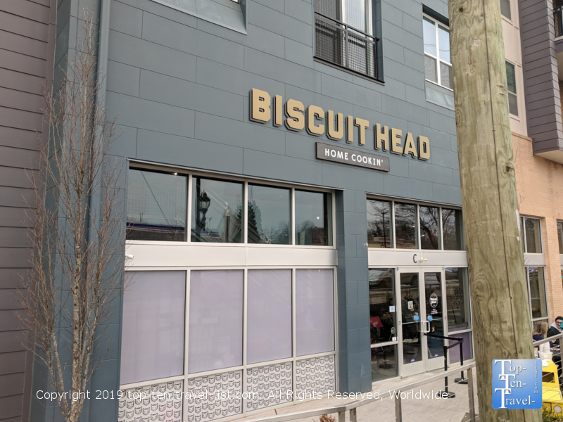 Biscuit Head – Greenville - Top Ten Travel List