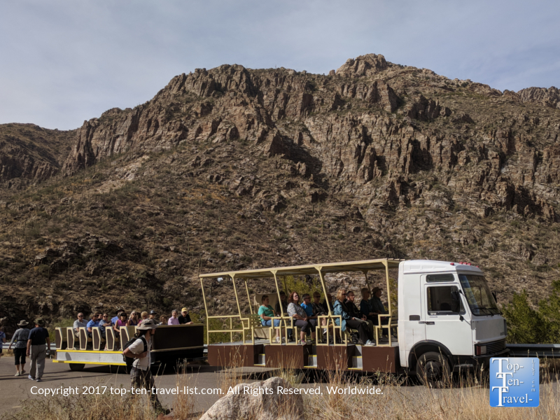 Take a tram tour up Sabino Canyon - Top Ten Travel List
