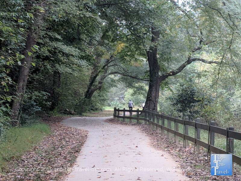 Take a ride along the Swamp Rabbit Trail - Top Ten Travel List