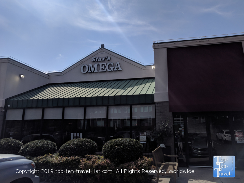Stax Omega – Greenville - Top Ten Travel List
