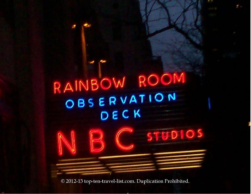 Attend a live TV show taping - Top Ten Travel List