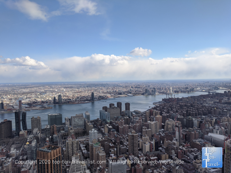 Enjoy a marvelous view via the Empire State Building - Top Ten Travel List