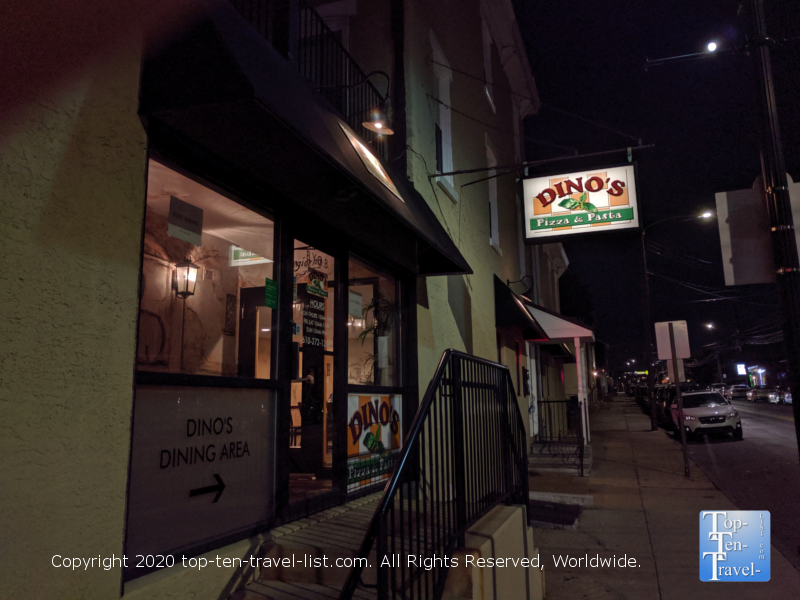 Dino’s Pizza & Pasta – East Bridgeport - Top Ten Travel List