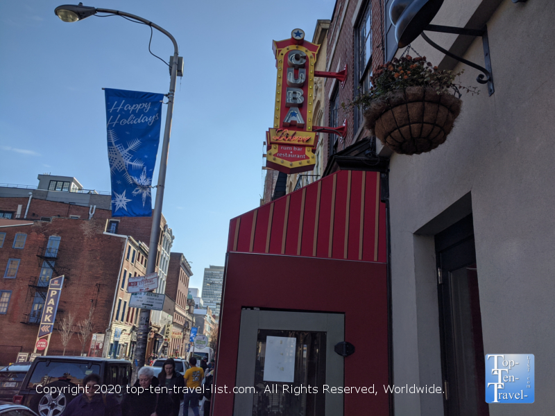 Cuba Libre – Philadelphia - Top Ten Travel List