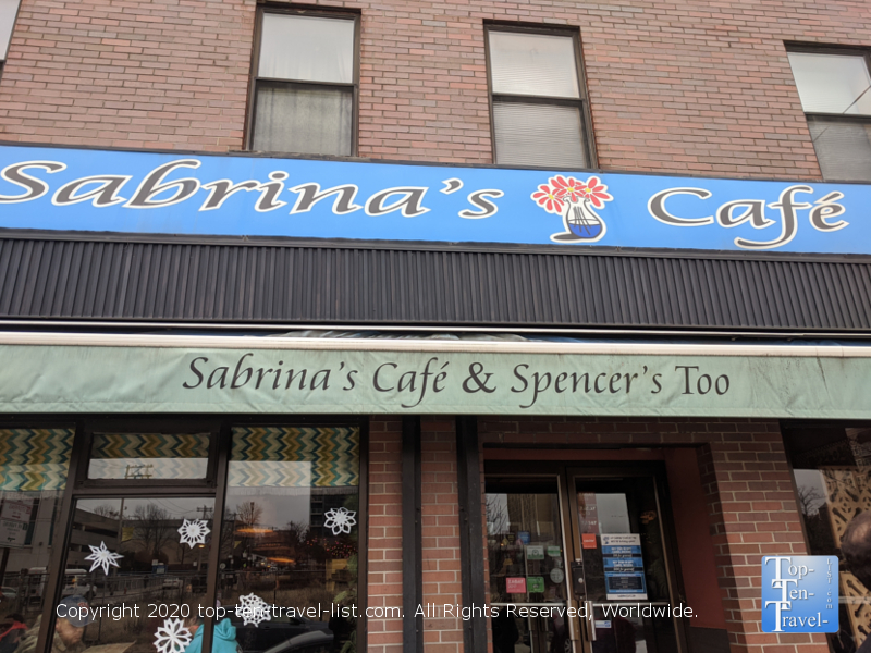 Sabrina’s Cafe – Philadelphia - Top Ten Travel List