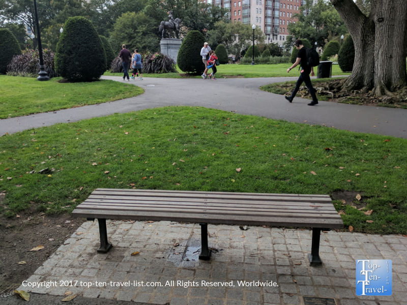 Boston Public Garden - Good Will Hunting - Top Ten Travel List