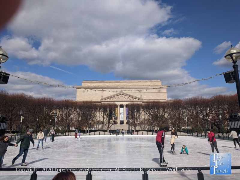 National Gallery of Art Sculpture Garden Ice Rink - Top Ten Travel List
