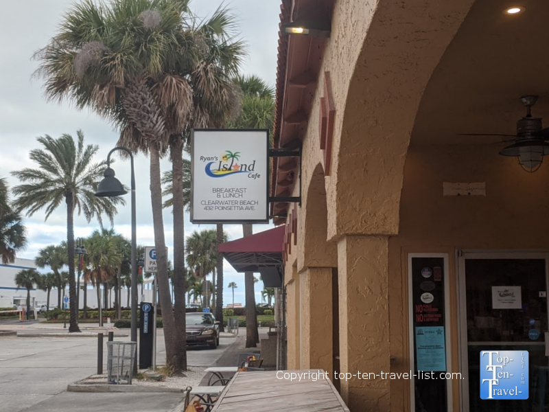 Ryan’s Island Cafe – Clearwater Beach - Top Ten Travel List