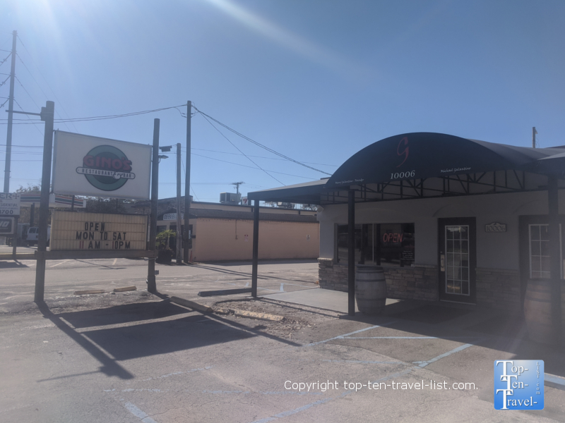 Gino’s Restaurant – Tampa - Top Ten Travel List