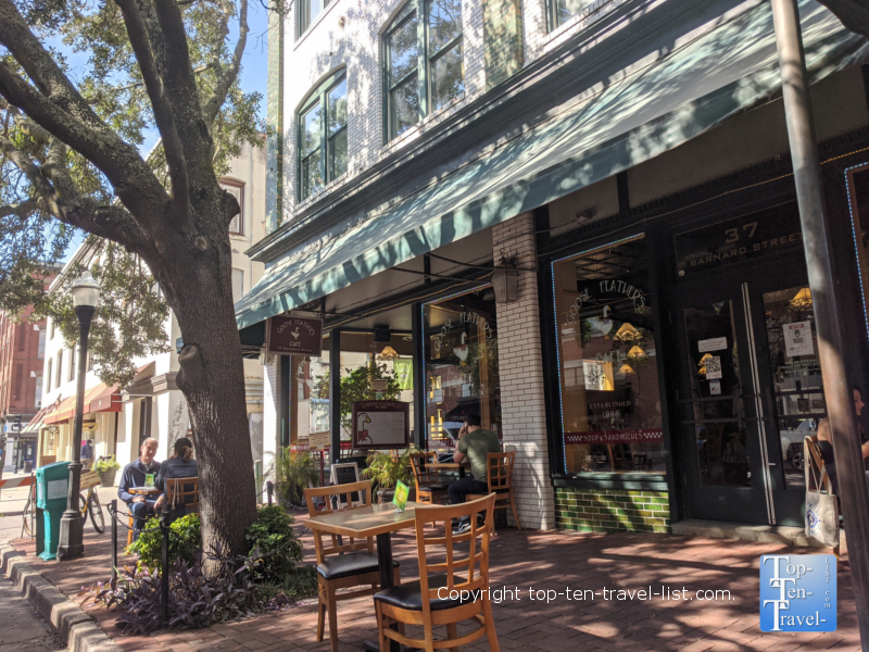 Goose Feathers Cafe – Savannah - Top Ten Travel List