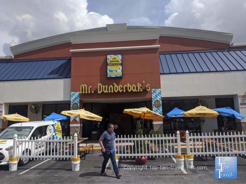 Mr. Dunderbak’s Biergarten and Brewery – Tampa - Top Ten Travel List