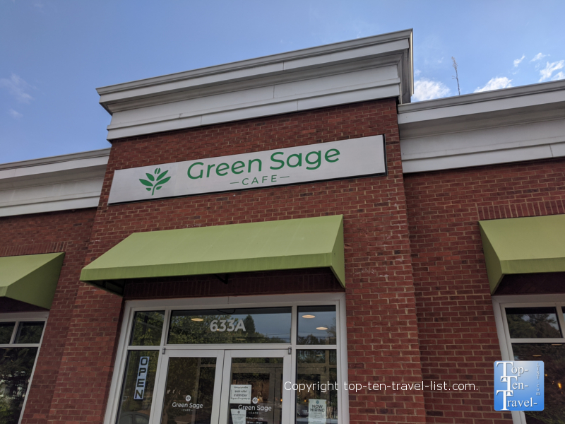 Green Sage Cafe – Asheville - Top Ten Travel List