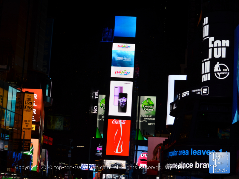 Planet Hollywood New York – New York - Top Ten Travel List