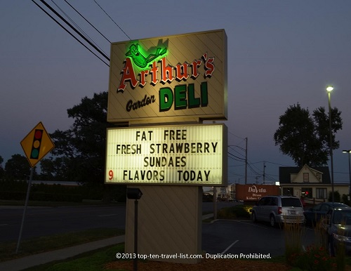 Arthur’s Garden Deli – Dixon - Top Ten Travel List