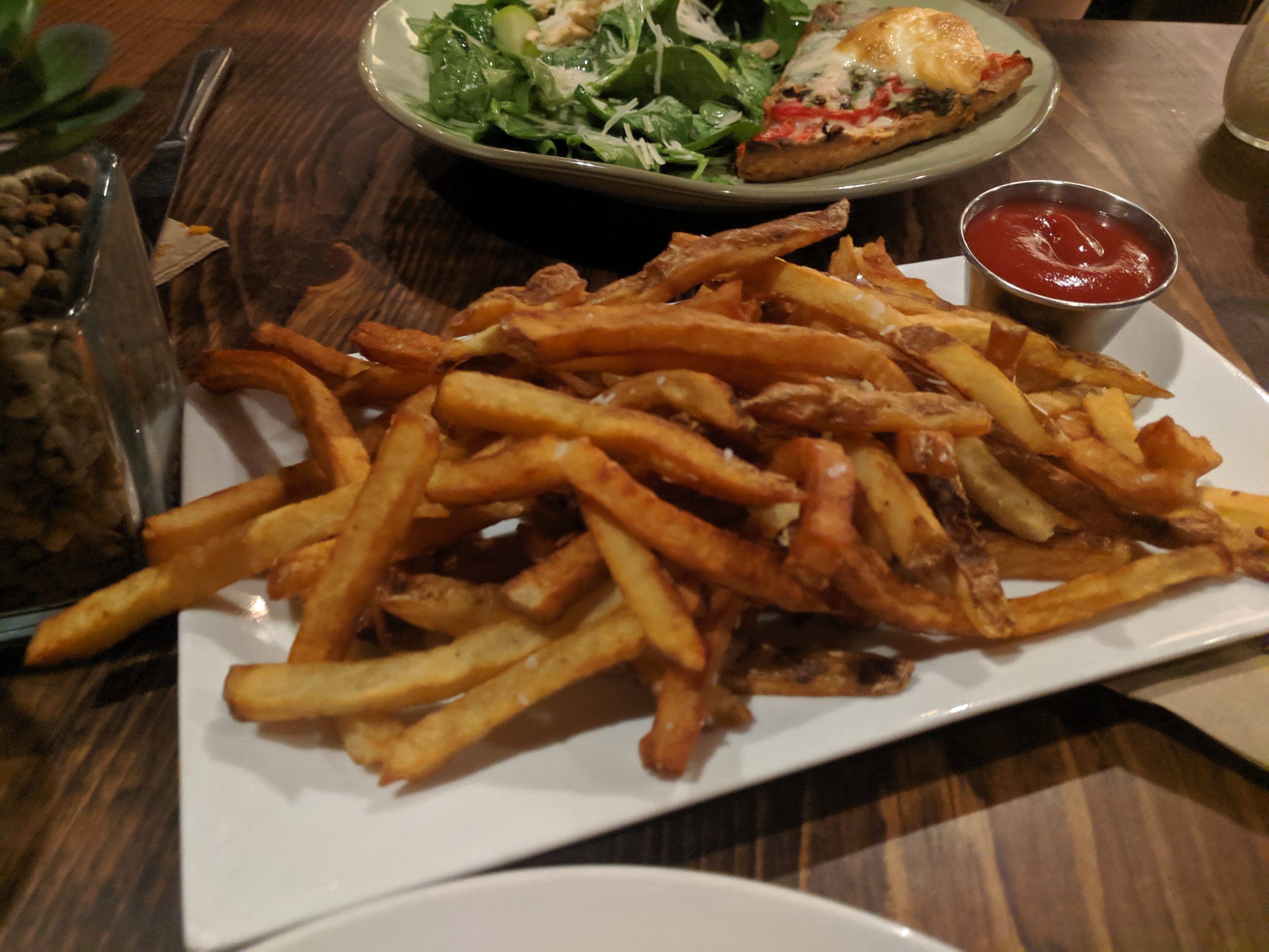 Great fries at Kitchen Sync in Greenville, South Carolina