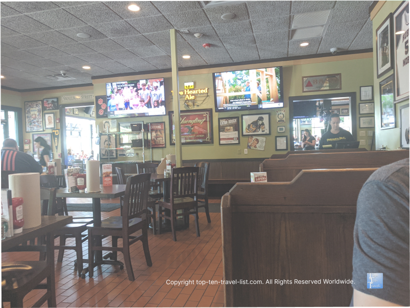 Primanti Bros. – Moon Township - Top Ten Travel List