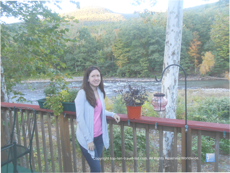 Relaxing scenery at The Emerson Resort in NY