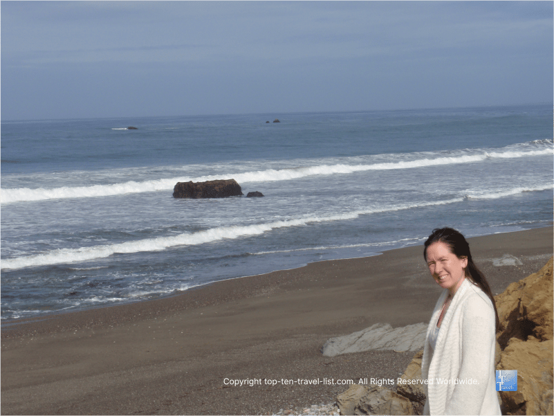 Monterey State Beach in California