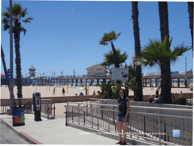 The pier at Huntington Beach
