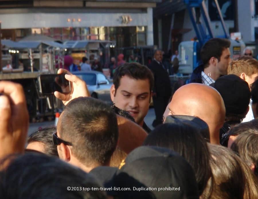 Max Adler at the Green Lantern premiere