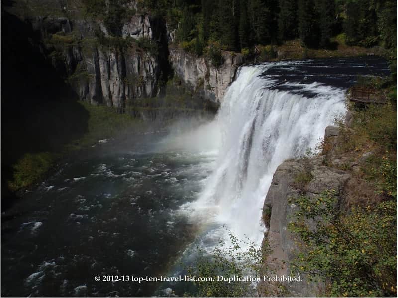 Mesa Falls in Southern Idaho