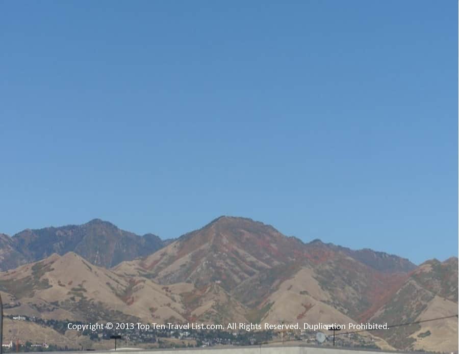 Mountains in Salt Lake City