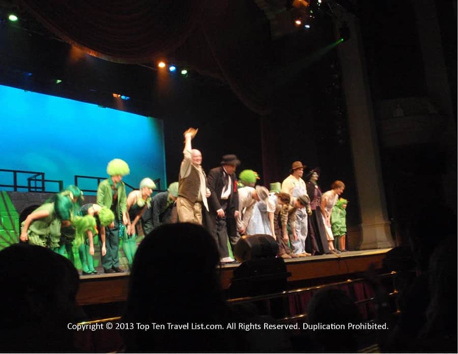 Wizard of Oz cast at Salt Lake City Community College's The Grand Theater in Utah