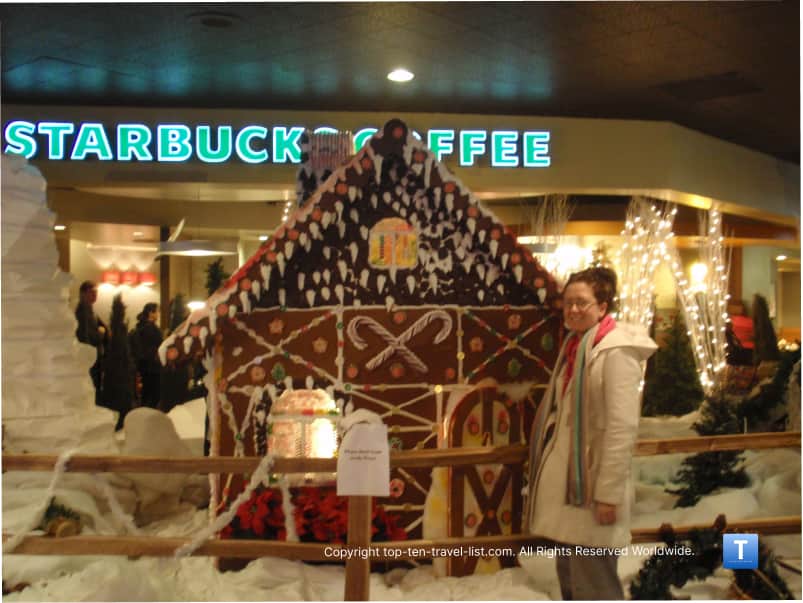 Grand Sierra resort gingerbread house