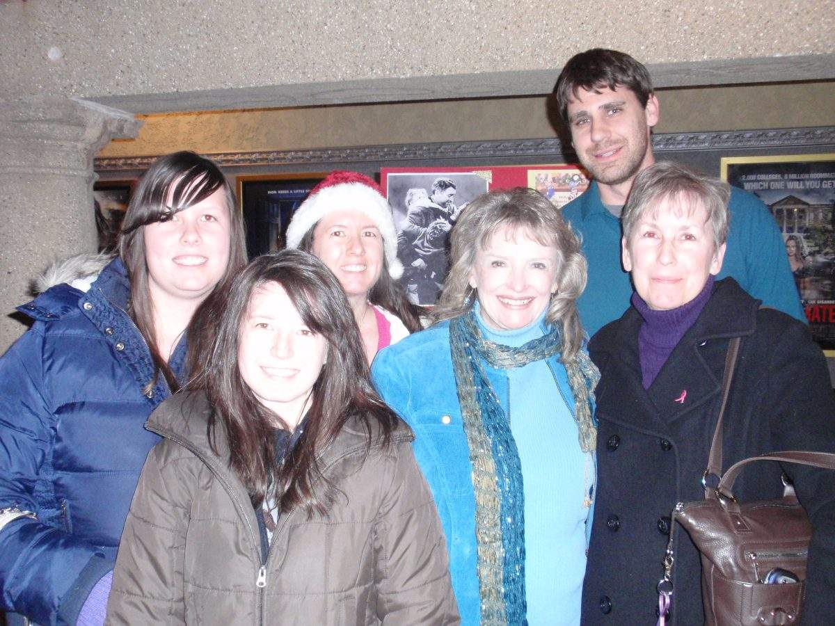 Pic with Karolyn Grimes at Hollywood Blvd.