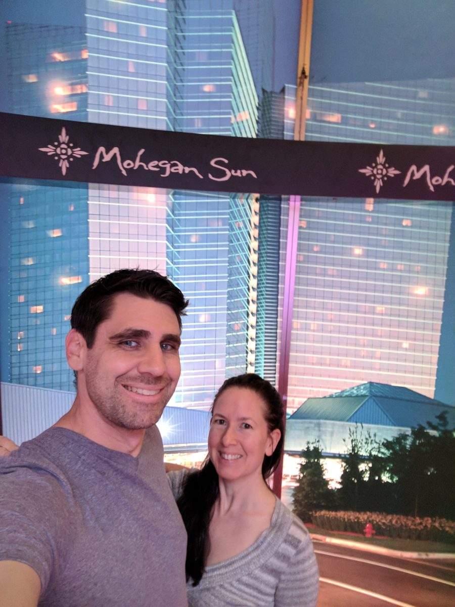 Mohegan Sun photo opp