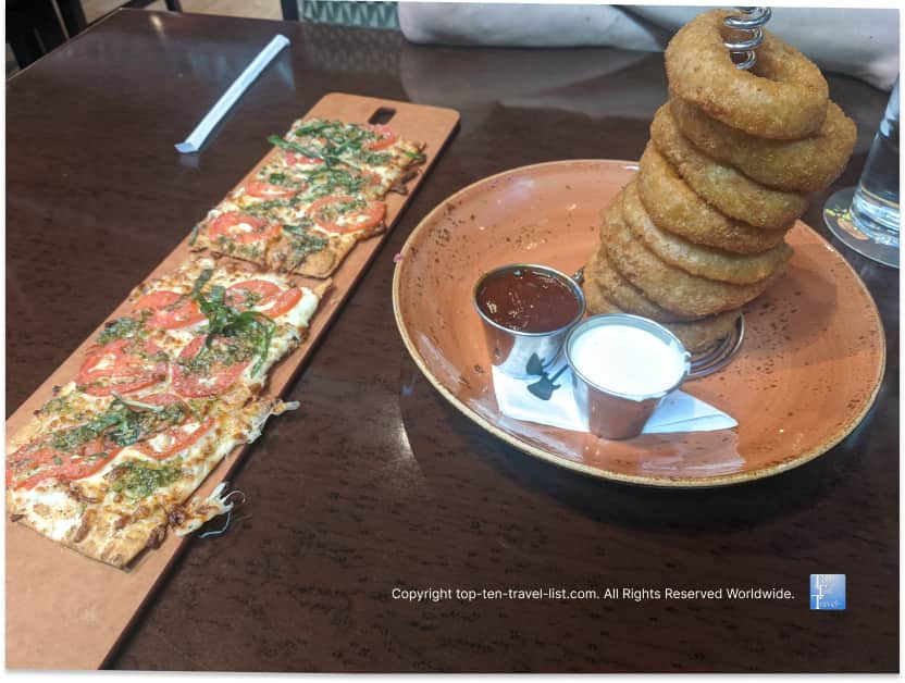 Flatbread at the Hard Rock Cafe