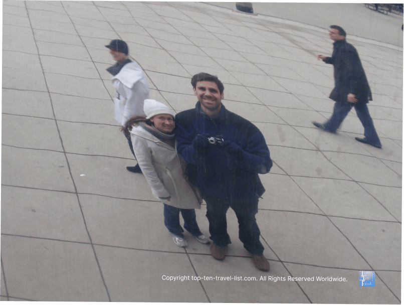 Reflection at the Bean in Chicago