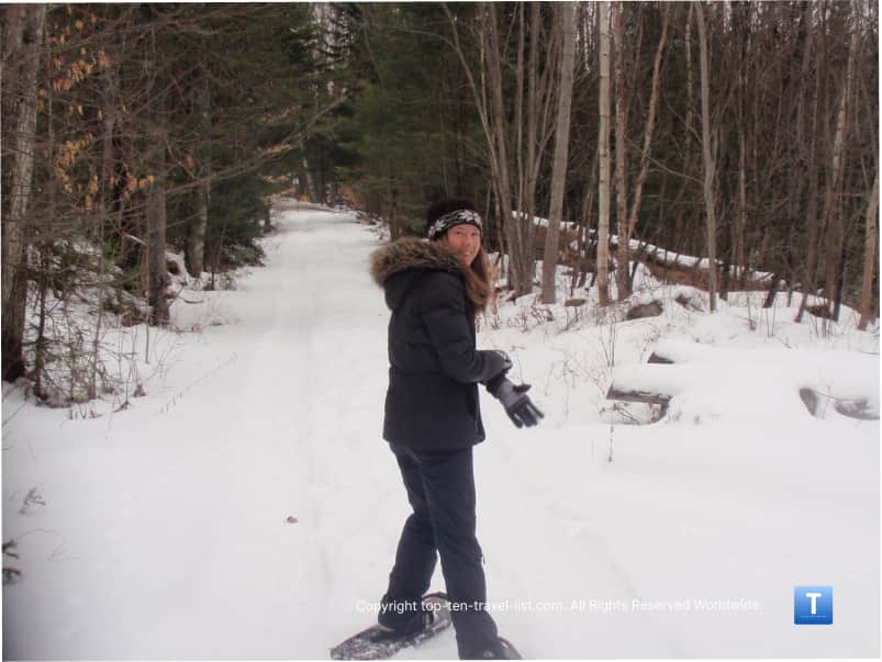 Snowshoeing pic