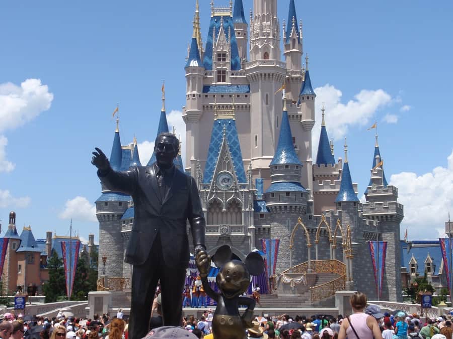 Magic Kingdom castle