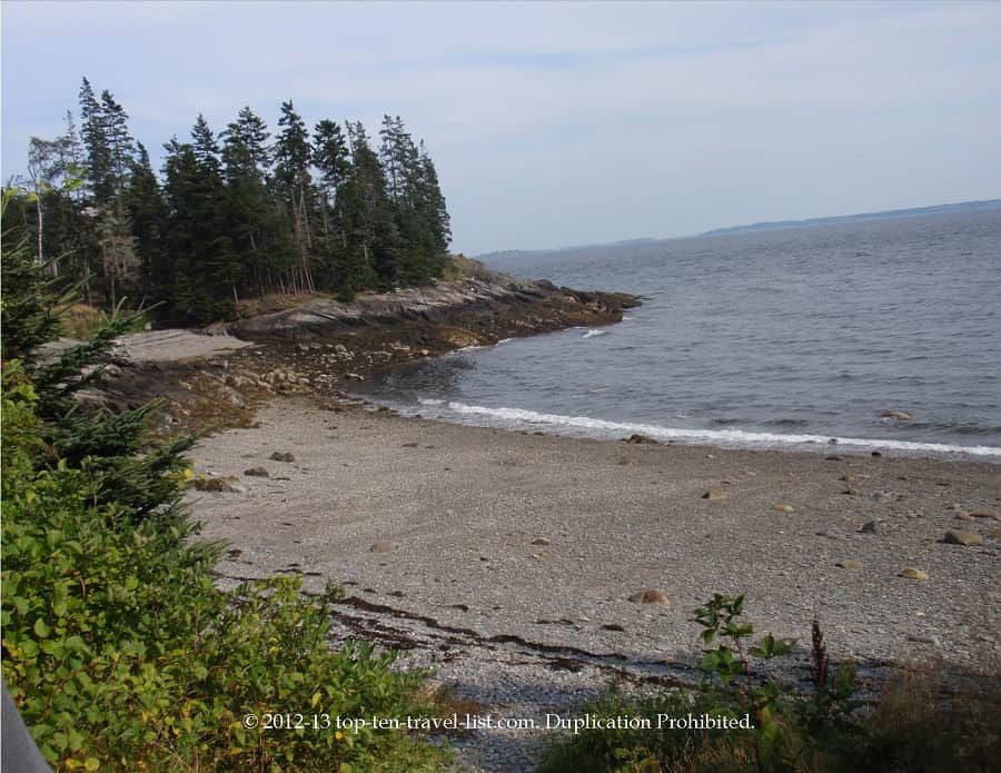 Islesboro, Maine Beach 