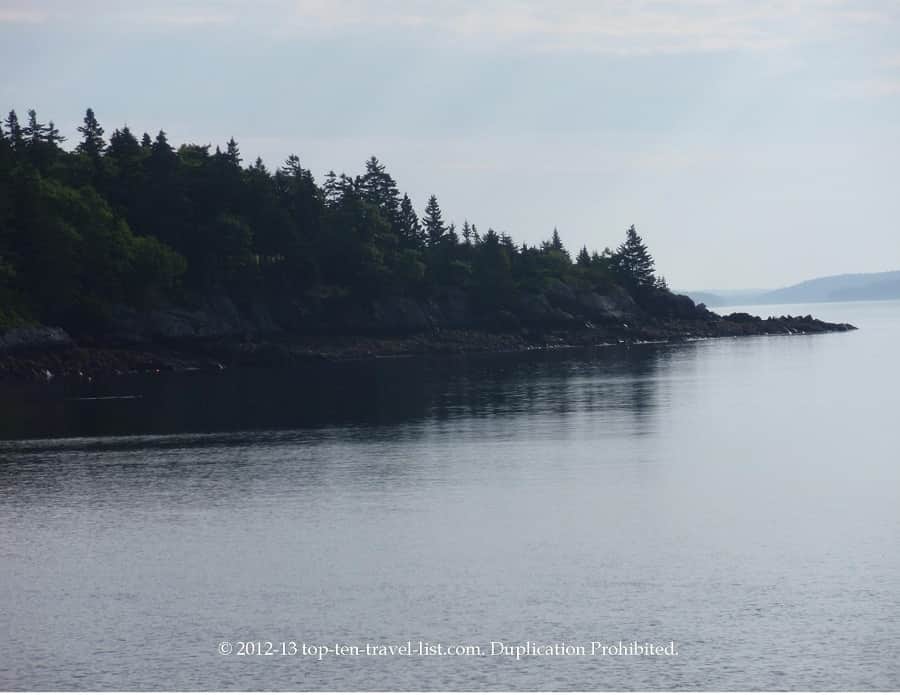 Islesboro, Maine waterfront scenery