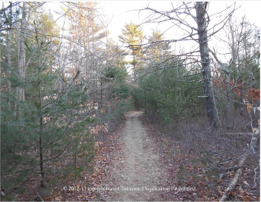 Copicut Woods in Fall River, Massachusetts 