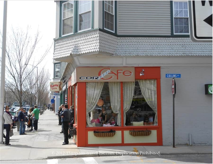 Corner Cafe in Newport, Rhode Island 