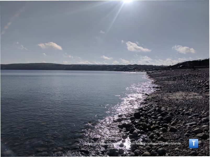 Early morning beach views in Plymouth