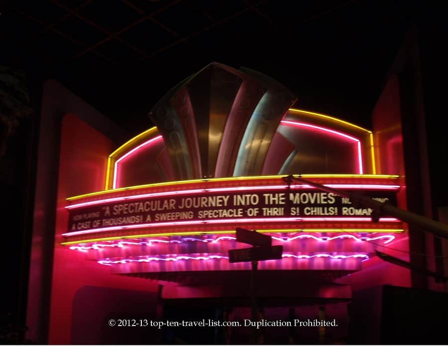 The Great Movie Ride at Hollywood Studios in Orlando, Florida