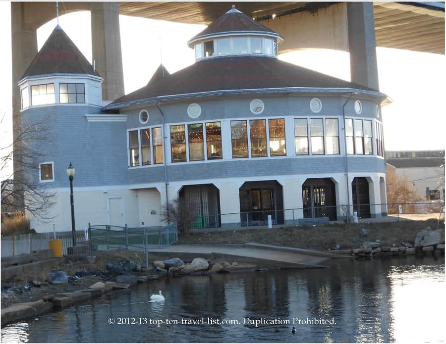 Antique carousel at Fall River Heritage State Park