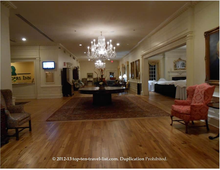 Founders Inn and Spa lobby - Virginia Beach, VA