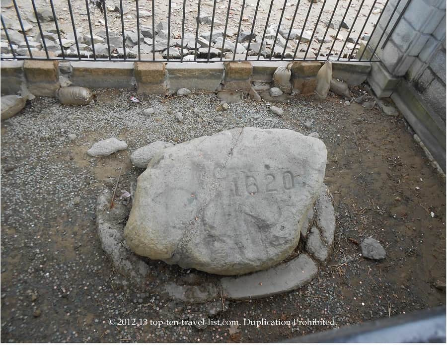 Plymouth Rock - Pilgrim Memorial State Park