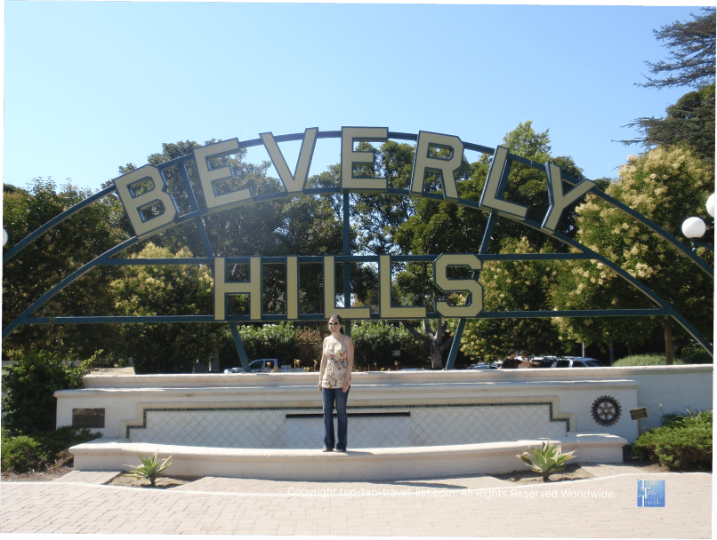 Beverly Hills iconic sign