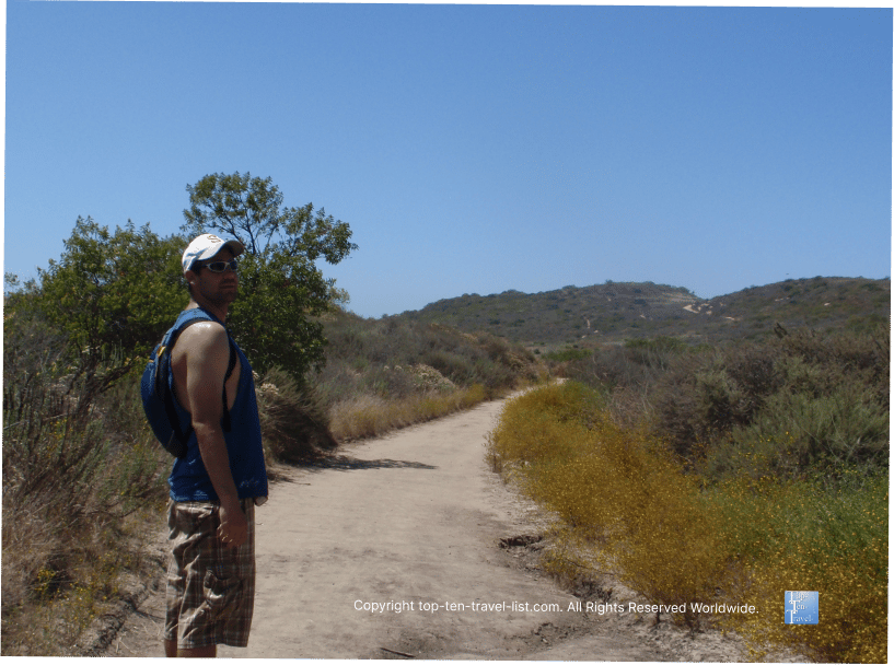 Crystal Cove State Park hiking trail