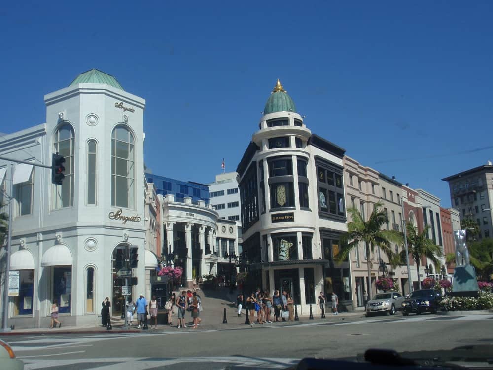 Rodeo Drive shops - Beverly Hills, CA