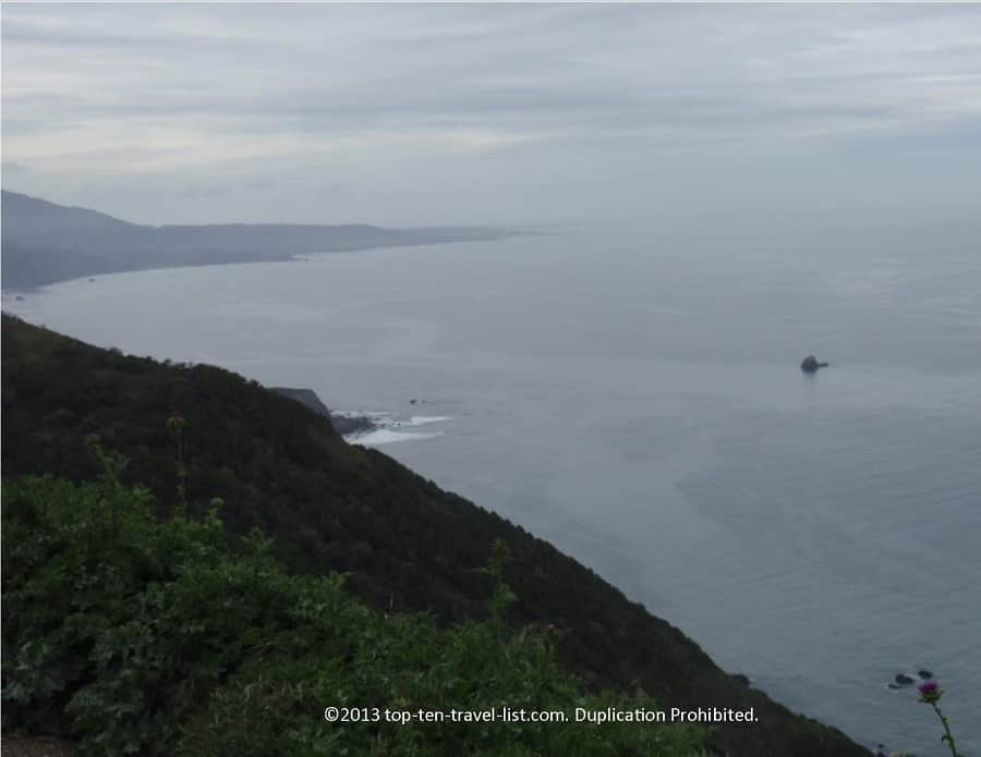 The Pacific Coast Highway scenic drive in Southern California