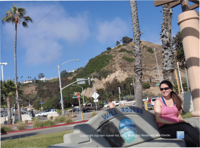 Will Rogers beach from Baywatch