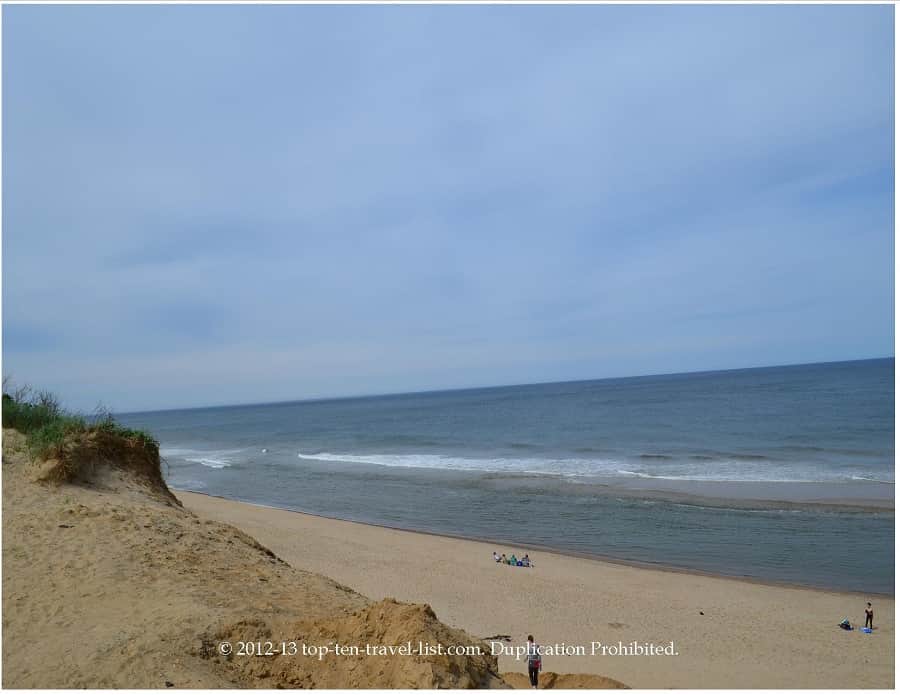 Wellfleet Beach in Cape Cod